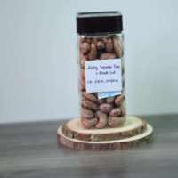 Nueces de Anacardo Orgánicas Tostadas Premium Especiales en Frasco Cuadrado de 260g con Tapa Negra, Sabor Cremoso y Salado, OEM Vietnam, Certificación ISO