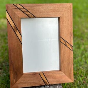 Artisan Handmade Epoxy Resin River <b>Wood</b> Photo <b>Frame</b> Premium Wooden <b>Picture</b> <b>Frame</b> for Wedding Birthday Anniversary Gift - Product Image 6