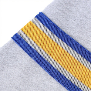 เสื้อสเวตเชิ้ต Sigma Gamma Rho Chenille ลายตัวอักษรกรีก สำหรับฤดูหนาว แบบยูนิเซ็กซ์ ผลิตจากโพลีเอสเตอร์/คอตตอน สีเทา น้ำเงิน เหลือง ลายทาง มีกระเป๋า คอกลม สำหรับชมรมนักศึกษา - Product Image 6