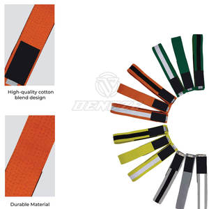 Cinturón de Karate de Algodón 100% a Bajo Precio, Diseño Personalizado, Nuevo, Ligero, para Artes Marciales - Product Image 4