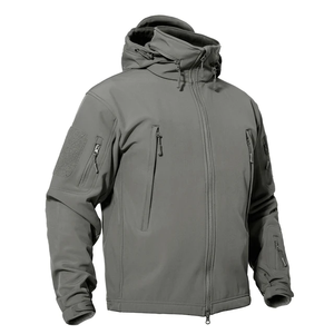 Fully Custom Lightweight Reversible Plus Size Waterproof Nylon Zipper-Up Jackets Wholesale Windproof Unisex Jackets OEM Service - Product Image 2