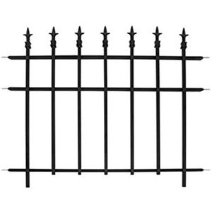 Valla de Hierro de Fácil Montaje con Enrejado para Seguridad del Hogar y Decoración Moderna de Linea Exports Inc. - Product Image 3