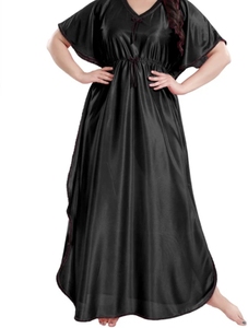 New Kaftan Handmade Moroccan kaftan Dress Batwing Wide Sleeve VNeck Polyester Regular Fit Casual Evening Party <b>Flared</b> Sleep Wear - Product Image 4