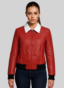 New Arrival <b>Leather</b> <b>Jacket</b> Windproof <b>Men</b> Women <b>Leather</b> <b>Jacket</b> Custom Styles Charlotte Burnt Multiple Colors <b>Leather</b> <b>Jacket</b> 2026 - Product Image 5
