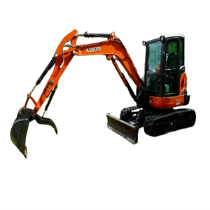 Miniexcavadora KX057-4 de 1.2 Toneladas con Cucharón de Excavación de 0.12m³ de Capacidad, Modelo Hidráulico - Product Image 1