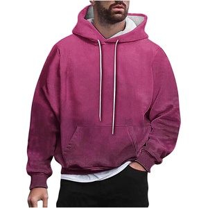 Fabricante personalizado al por mayor personalizado 350 Gsm algodón mezclado forro polar sudaderas con capucha de gran tamaño sudaderas con capucha de los hombres - Product Image 1