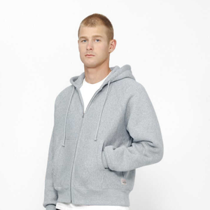 Sudadera con capucha de forro polar grueso, sudadera con capucha de invierno con mangas raglán, chaqueta cálida con cremallera para uso casual y al aire libre - Product Image 4