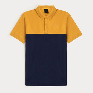 Polo décontracté uni de haute qualité avec logo personnalisé, polo décontracté à manches courtes de qualité supérieure, couleur unie, pour hommes - Product Image 5