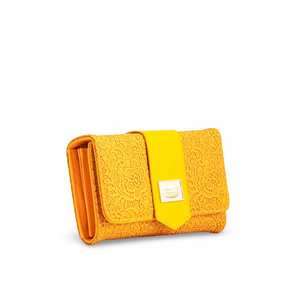 Casual Women's Yellow P70977 <b>Wristlet</b> <b>Wallet</b> - Product Image 2