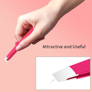 Pinza para Cejas de Acero Inoxidable con Punta Fina y Agarre Cómodo, Precio de Fábrica, Fácil de Dar Forma a las Cejas, Ligera, Ecológica, Reutilizable, Alta Calidad - Product Image 5