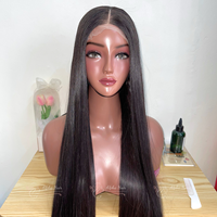 Accesorios de extensión de cabello liso de hueso más barato sedoso sin procesar sin enredos peluca Natural donde comprar productos a granel
