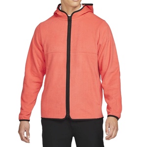 Haute qualité surdimensionné goutte épaule hommes fermeture éclair sweats à capuche nouvelle mode personnalisé couleur unie vêtements décontractés hommes fermeture éclair sweats à capuche - Product Image 1