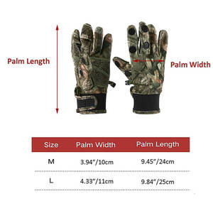 Guantes de Caza de Camuflaje, Impermeables, Tácticos, para Tiro con Arco, Pantalla Táctil, Térmicos, para Deportes de Invierno al Aire Libre, Guantes para Hombre - Product Image 5