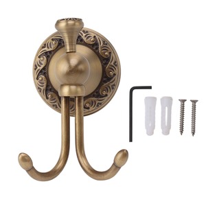 Soporte de pared en forma de U de acero inoxidable con gancho para colgar herramientas - Product Image 1