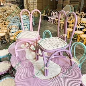 Silla de ratán moderna, ecológica, hecha a mano, para niños, asientos duraderos, seguros y sostenibles para niños, para sala de estar al aire libre, cocina - Product Image 3