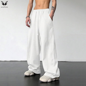 Jogging baggy unisexe, pantalon de survêtement en coton confortable pour la détente, la gym et la mode streetwear, pantalon baggy homme - Product Image 3
