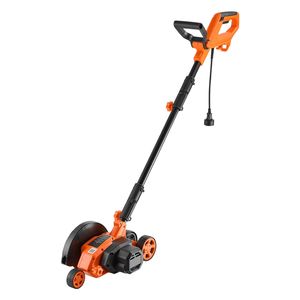 8-Inch Blade Length 12 Amp Electric <b>Lawn</b> <b>Edger</b> 4000 RPM 3 Position Blade Depth 65 Mn Pivoting Handle 30-Day Money Garden Tool - Product Image 1