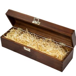 Coffret Cadeau de Vins Rectangulaire en Bois Écologique Personnalisé Bela Artisan, avec Tire-Bouchon Gravé, Idéal pour Mariages et Événements d'Entreprise (Vente en Gros) - Product Image 1