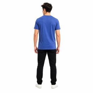 Camisetas Personalizadas de Cuello Redondo de Algodón para Hombre, Pedido al por Mayor, Camisetas Unisex de Manga Corta Lisas para Impresión Serigráfica, Bordado, Ropa Urbana, EE. UU. - Product Image 2