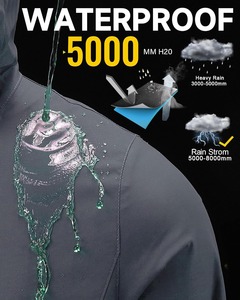 Traje Impermeable Profesional para Exteriores, Ropa de Senderismo Resistente al Viento, Fabricante OEM ODM - Product Image 4