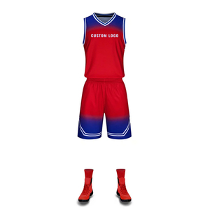 Uniforme de basketball d'équipe entièrement personnalisé, col en V, imprimé, coloré, respirant, anti-humidité, qualité supérieure 2026 - Product Image 1