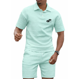 Ensemble de shorts de sport respirants pour hommes, idéal pour l'entraînement, la course à pied, la salle de sport ou les vêtements de sport décontractés pour tous les jours. - Product Image 1