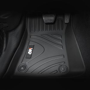 Tappetini Auto in TPE Nero Impermeabili e Antimacchia Set 3 Pezzi per Jeep Wrangler JL 2018+ 4 Porte Non Adatti per Wrangler - Product Image 6