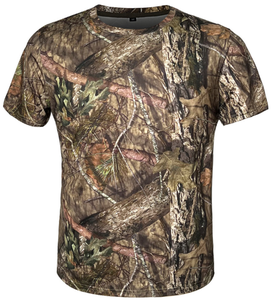 T-shirt tactique unisexe à manches courtes, coupe classique, respirant, tricoté 100% coton, décontracté, pour la chasse et les activités de plein air, éco-responsable, séchage rapide - Product Image 3