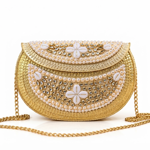 Artisan indien-Embrayages de soirée en mosaïque fabriqués à la main pour femmes Accessoire parfait pour les fêtes et les occasions spéciales Design tendance - Product Image 1