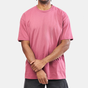 T-shirt décontracté pour homme à manches courtes, 100 % coton, col bateau, doux, respirant, séchage rapide, tissu toile, streetwear quotidien - Product Image 1