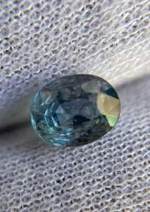 Zafiro azul natural suelto de 2.20 quilates, zafiro azul ovalado de las minas de Ceilán, zafiro azul de Sri Lanka. - Product Image 2