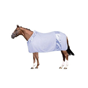Manta Acolchada Azul para Caballo, Cubierta de Nailon para Protección contra la Intemperie, Ajuste Completo para el Cuerpo - Product Image 4
