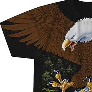 Camisetas Streetwear al por Mayor, Camisetas Oversize con Gráficos de Anime, Camisetas Unisex de Algodón Grueso, Fabricante OEM, Proveedor de Camisetas para Hombre - Product Image 3