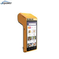 Terminal POS Inalámbrico Android 4G LTE para Pagos Móviles, Pantalla HD de 5.5 Pulgadas, Impresora Térmica, Lector de Tarjetas Magnéticas NFC IC, Máquina POS