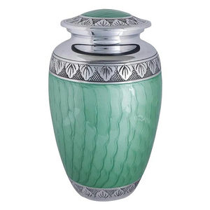 Design Urns Cremation Adult Urn Jars For <b>Memorial</b> Ashes Container Jar In Metal For Funeral Services - Product Image 5