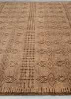 Tapis turc tissé à la main en laine/soie, motifs floraux modernes, écologique, antidérapant, résistant à la saleté, adapté aux animaux domestiques