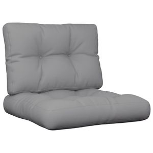Cojín para Paletas de Exterior 100% Poliéster, Gris, 19.7 in X 19.7 in X 4.7 in - Product Image 2