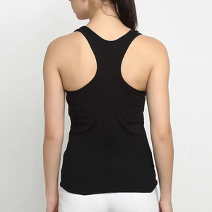 Débardeur femme en polyester, col rond, sans manches, design et logo personnalisés, pour la plage et la natation. - Product Image 3