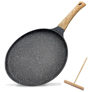 Tawa antiadherente con revestimiento de granito premium para cocinar sin aceite, con un diseño elegante y un cuerpo resistente. - Product Image 1