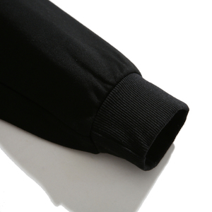 Sweat-shirt à capuche noir pour homme, logo personnalisé, taille américaine, sweat-shirt graphique à épaules tombantes, streetwear, sweat-shirt de créateur - Product Image 6