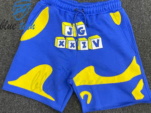 เสื้อยืดผู้ชายลายเสือดาวพิมพ์ลายดิจิตอล คอโอ แขนสั้น ผ้าสแปนเด็กซ์/คอตตอน 100% แห้งเร็ว สำหรับฤดูร้อน - Product Image 3