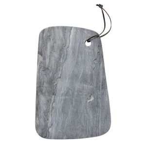Tabla de Cortar de Mármol Bicolor Ovalada, Bandeja para Queso y Servir, Duradera, Antibacteriana y Ecológica para Uso en Cocinas y Hogares de Lujo - Product Image 3