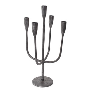 Candelabro Decorativo de Metal Hecho a Mano con Cinco Brazos para Mesa de Comedor y Regalo al Mejor Precio - Product Image 5