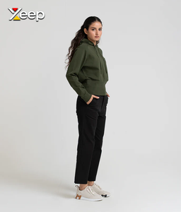 XEEP Sweat-shirts à capuche personnalisés pour hommes, style décontracté d'hiver, imprimé, avec poche logo avant, respirant, séchage rapide, polyester/coton, coupe classique - Product Image 2