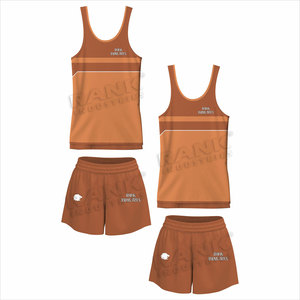 Idéal pour le fitness, ensemble 2 pièces en coton pour femmes, en vente en ligne, best-seller, prix bas, ensemble débardeur et short pour femmes - Product Image 6