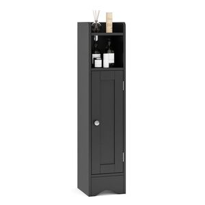 Mobiletto bagno ad angolo per la casa con porta mobili da bagno - Product Image 1