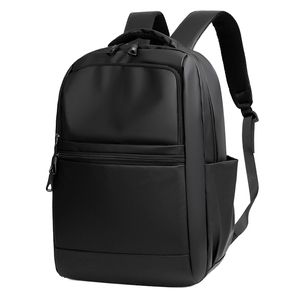 Leather <b>Backpack</b> With <b>Secure</b> Zipper Compartments Spacious Interior Laptop Sleeve And Comfortable Shoulder Straps - Product Image 4