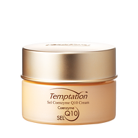 Set de Cuidado Facial Coreano Temptation Q10 3SET con Liposomas - Cremas/Géis/Sérums Reafirmantes y Nutritivos para Piel Seca y Todo Tipo de Piel