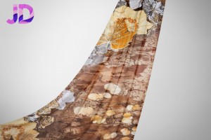 100% Полиэстеровая тканая ткань с цветочным принтом - Product Image 4