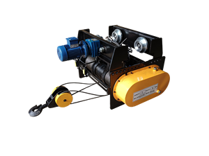 Heavy Duty Elecon Gearbox Wire Rope <b>Hoist</b> With ABB Motor & DC EM Disc Disc Brake - Product Image 2